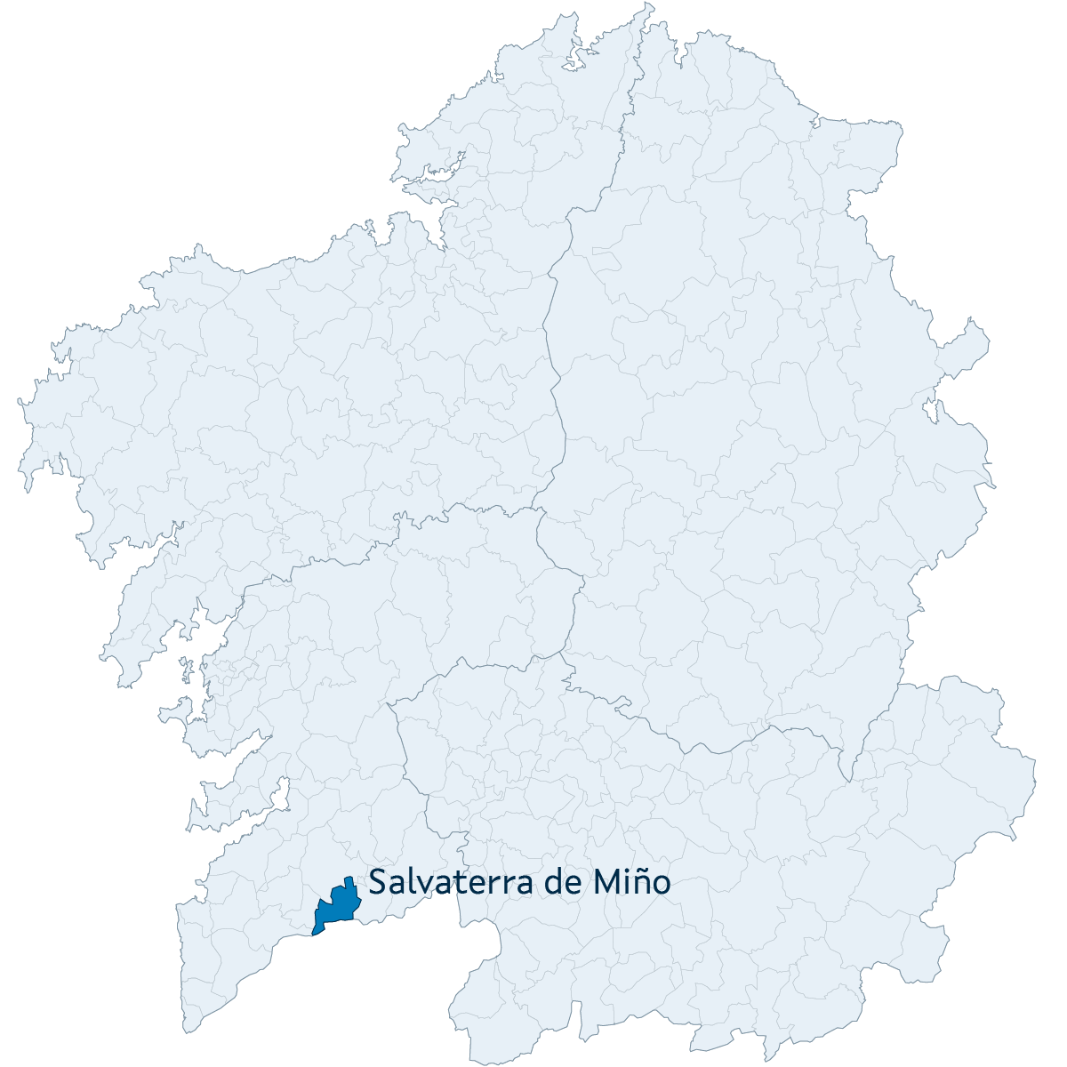 Mapa de Galicia