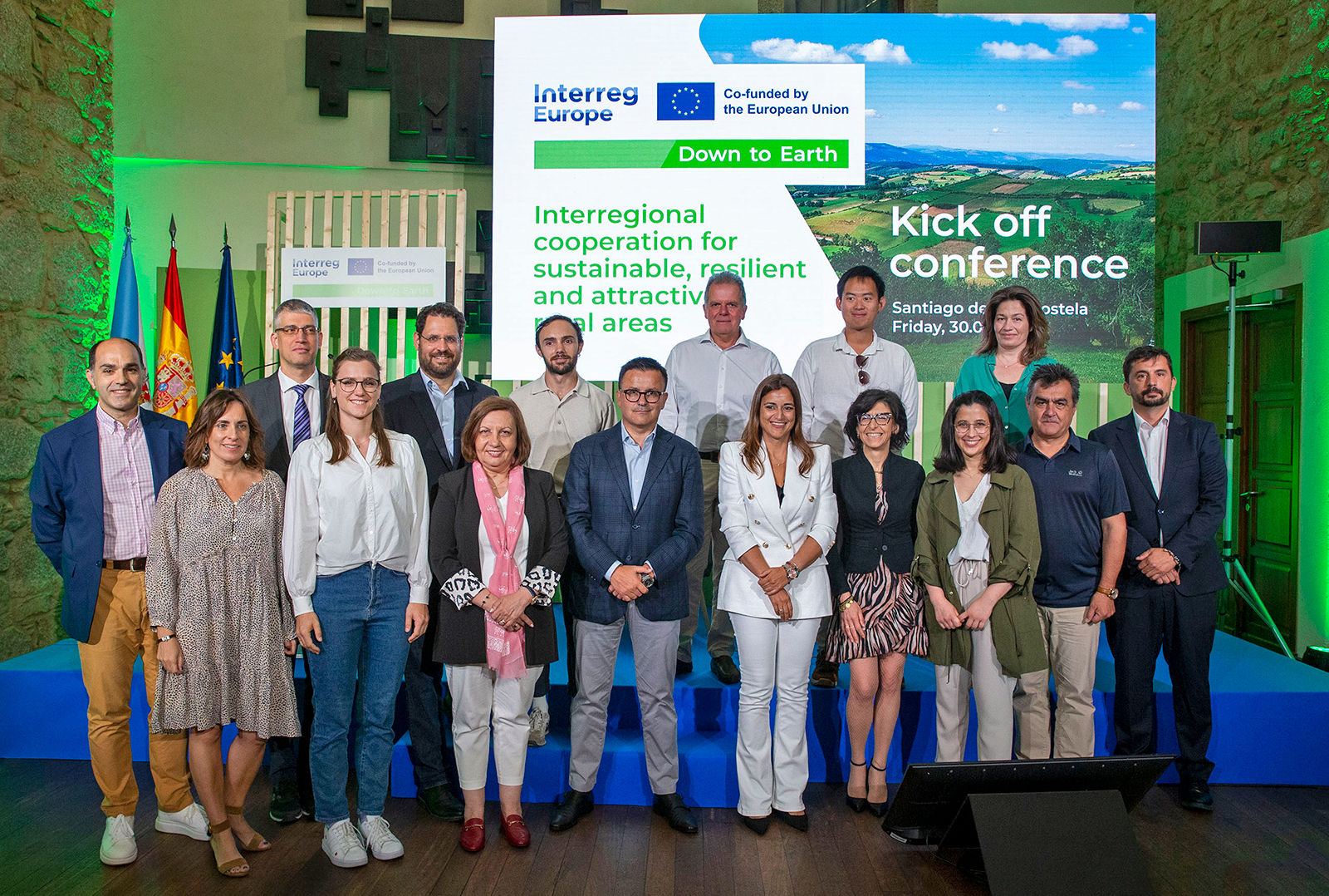 A Xunta reafirma o seu compromiso co desenvolvemento rural sostible e económico durante a xornada Down to Earth