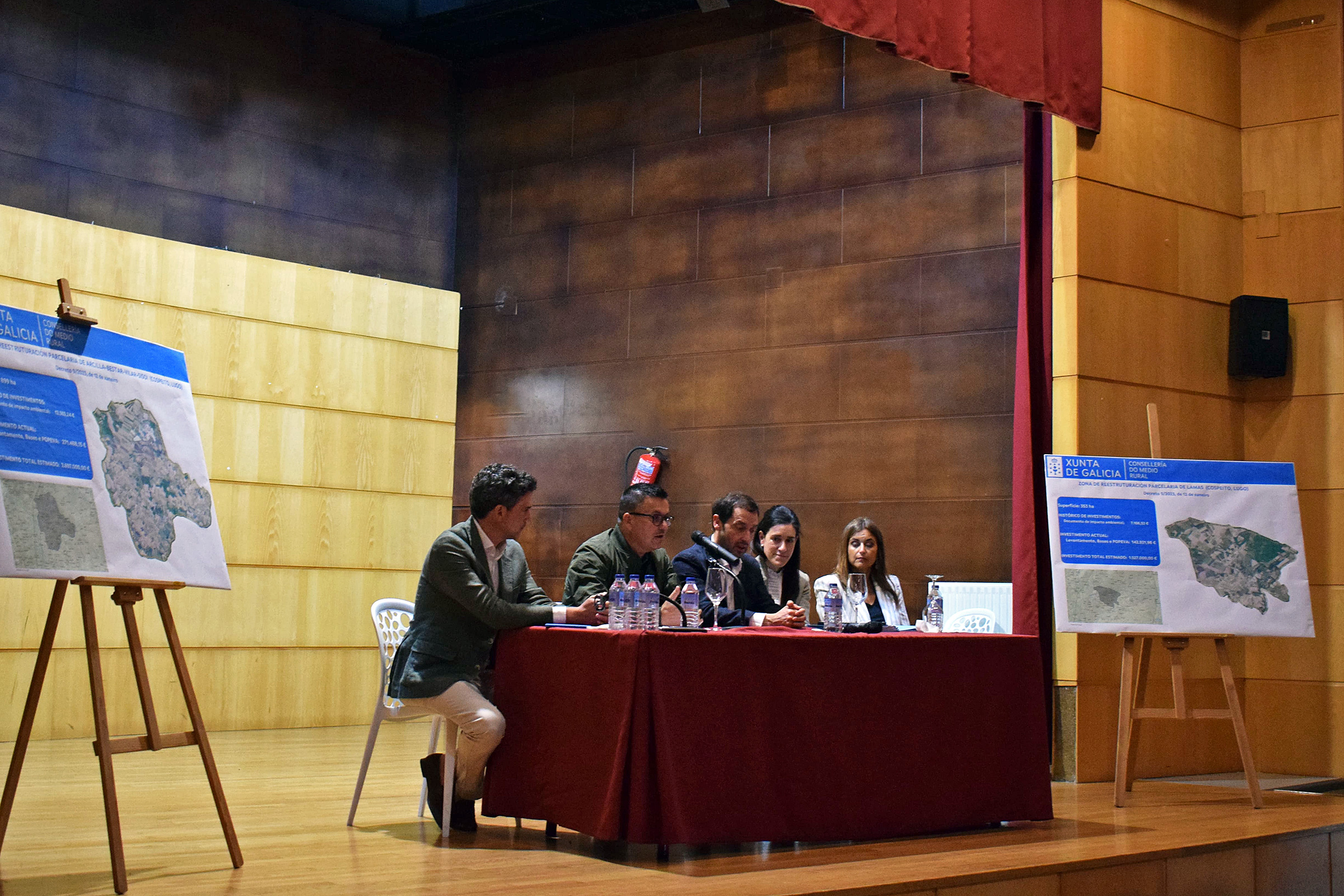 A Xunta salienta a importancia das concentracións parcelarias como un elemento de recuperación de terra