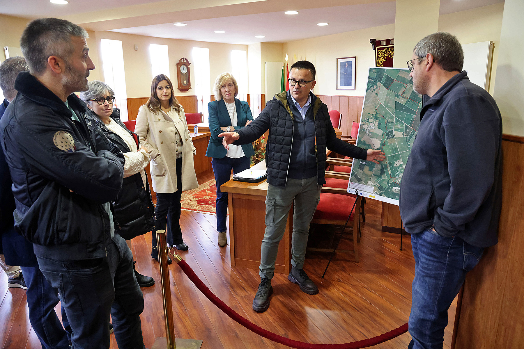 A Xunta promove un polígono agroforestal en Trazo que mobilizará 174 hectáreas