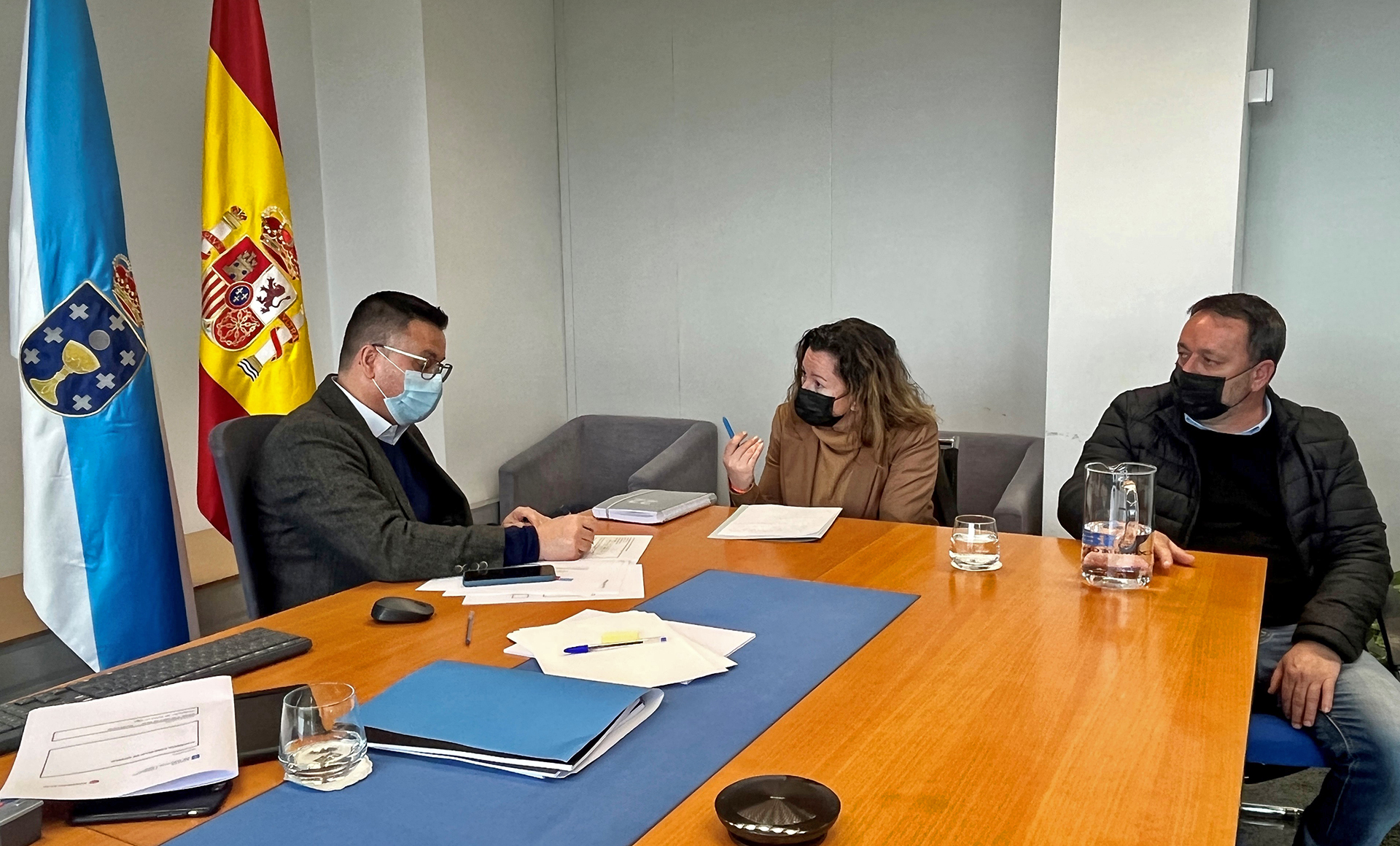 A Xunta e o Concello de Salvaterra de Miño colaborarán na posible posta en marcha dun polígono agroforestal para cultivo de viñeda da denominación de orixe Rías Baixas