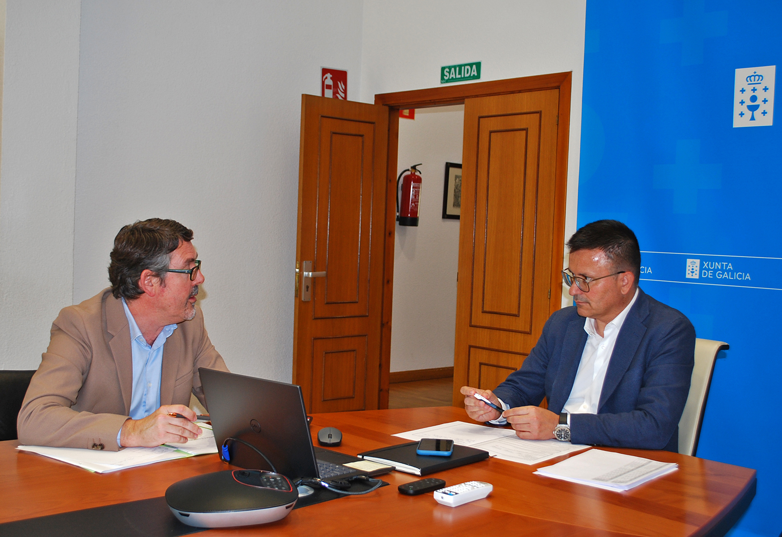 A Xunta e o Concello de Outes colaborarán na posta en valor de terras neste municipio a través das ferramentas da Lei de recuperación