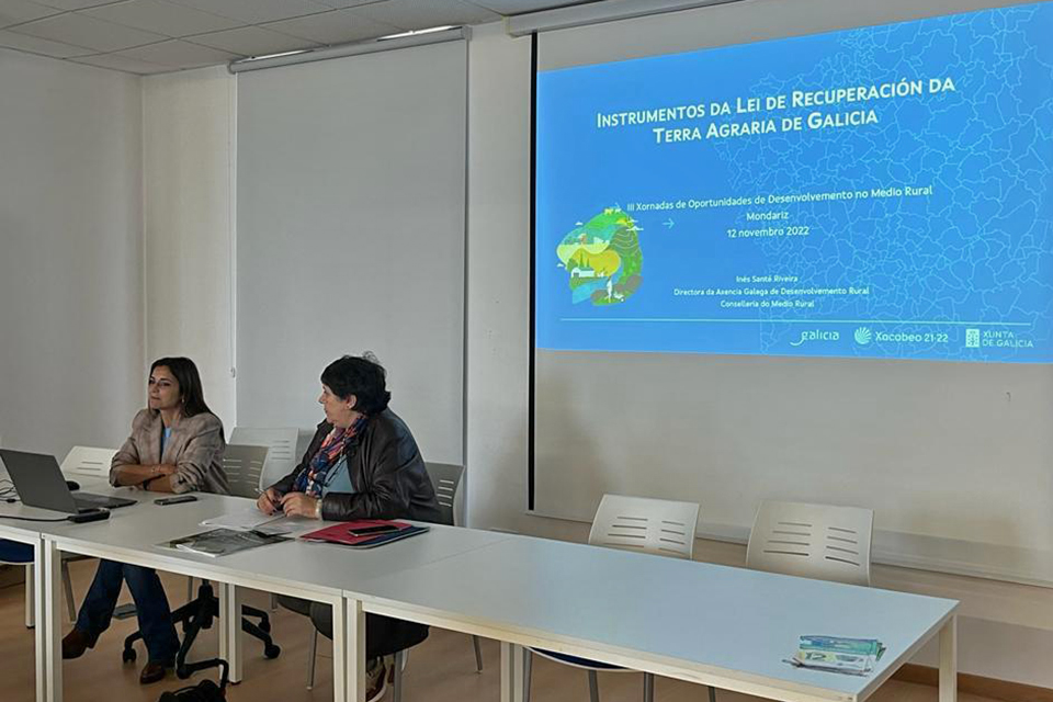 A Xunta anima en Mondariz a apostar polos instrumentos da Lei de recuperación da terra agraria