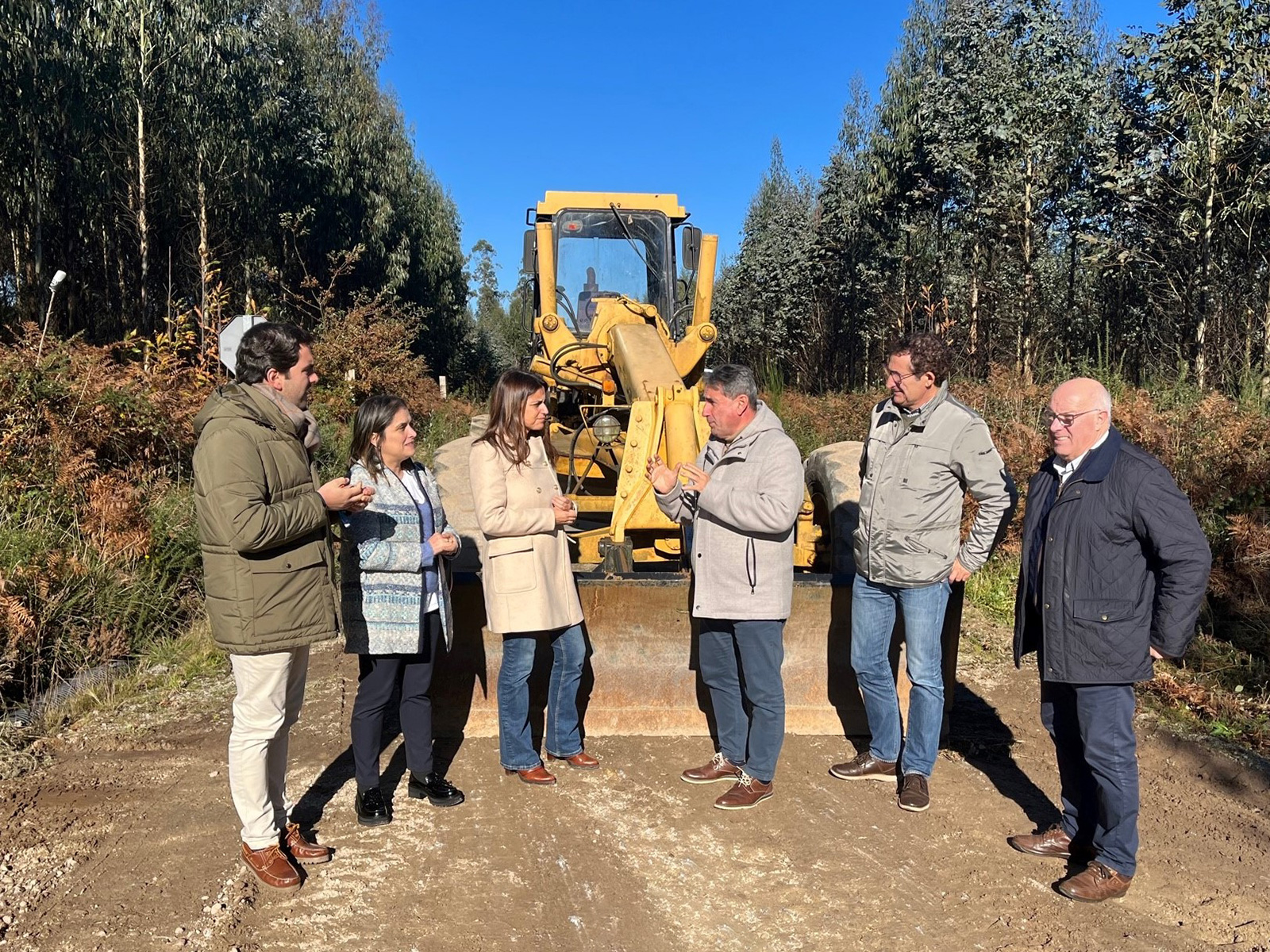 A Xunta inviste preto de 50.000 euros na mellora da rede viaria dos lugares da Falmega e do Curro, no concello coruñés de Oroso