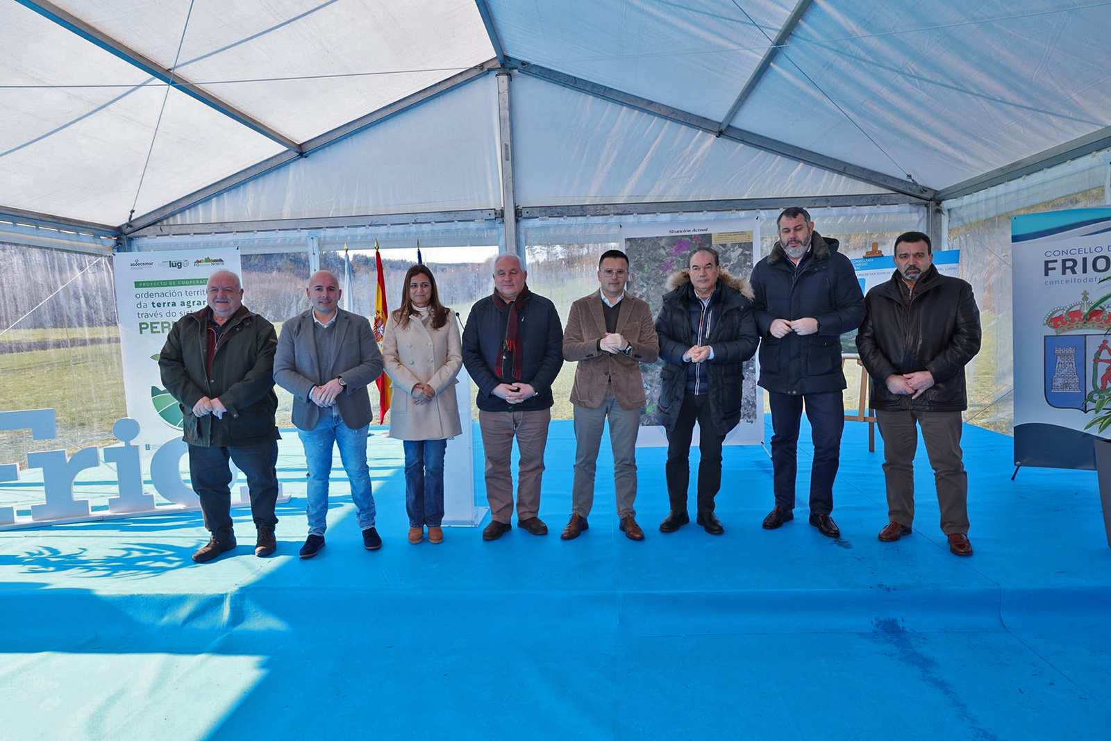 A Xunta destaca en Friol a reestruturación da propiedade mediante permutas de especial interese agrario recollidas na Lei de recuperación de cara ao beneficio do sector primario