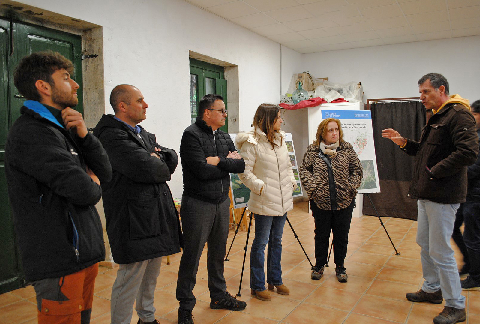 A Xunta dinamiza o núcleo rural da aldea modelo de Trascastro