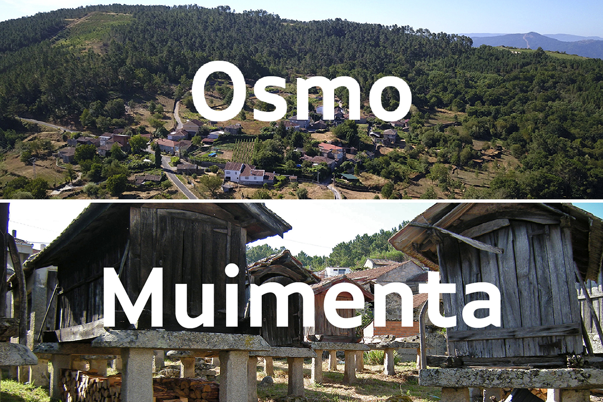 A Xunta publica as guías de ordenación produtiva cos usos máis idóneos para as aldeas modelo de Osmo e de Muimenta