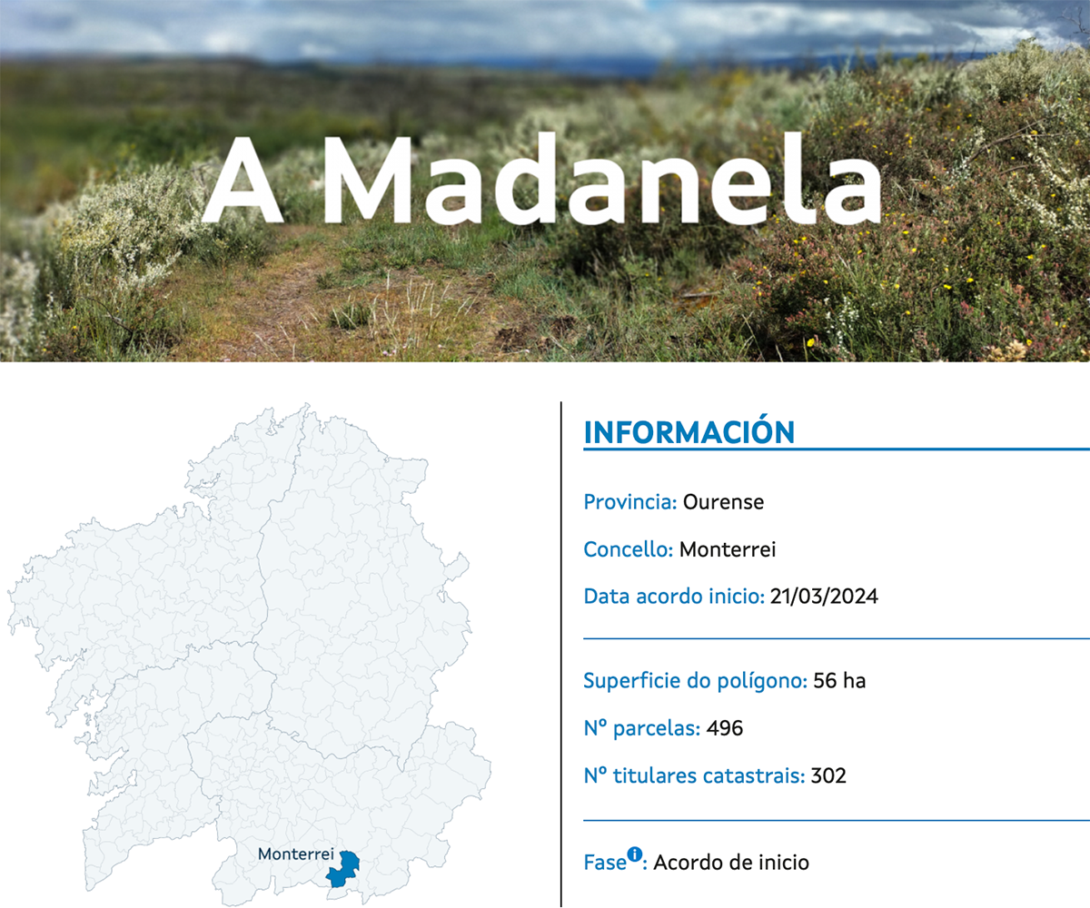 polígono agroforestal da Madanela