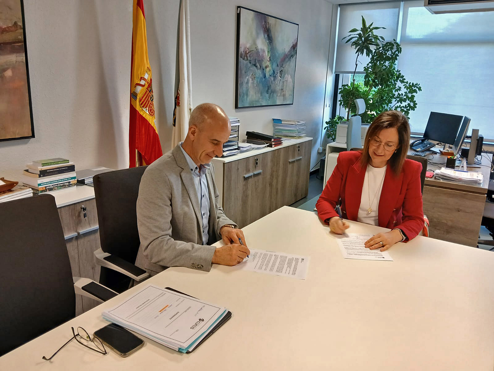 Zona da parcelaria de Fisteus