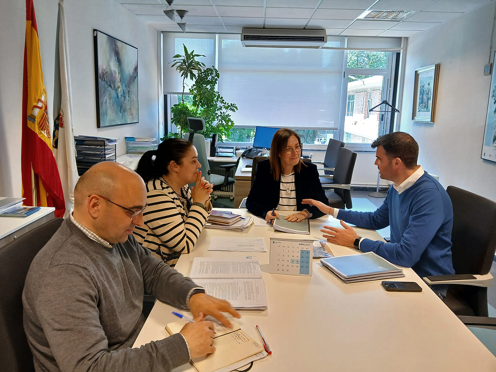 recuperación da terra agraria na Estrada