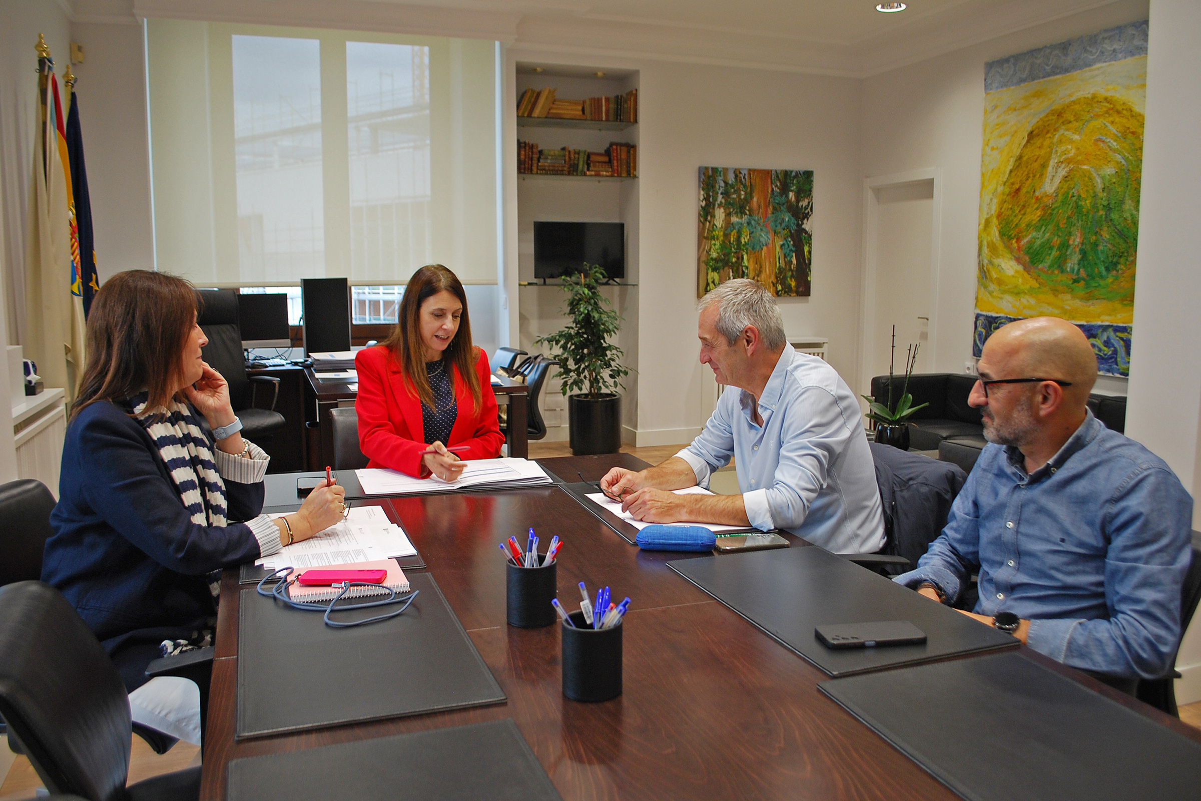 Medio Rural refuerza la cooperación con el ayuntamiento de Esgos