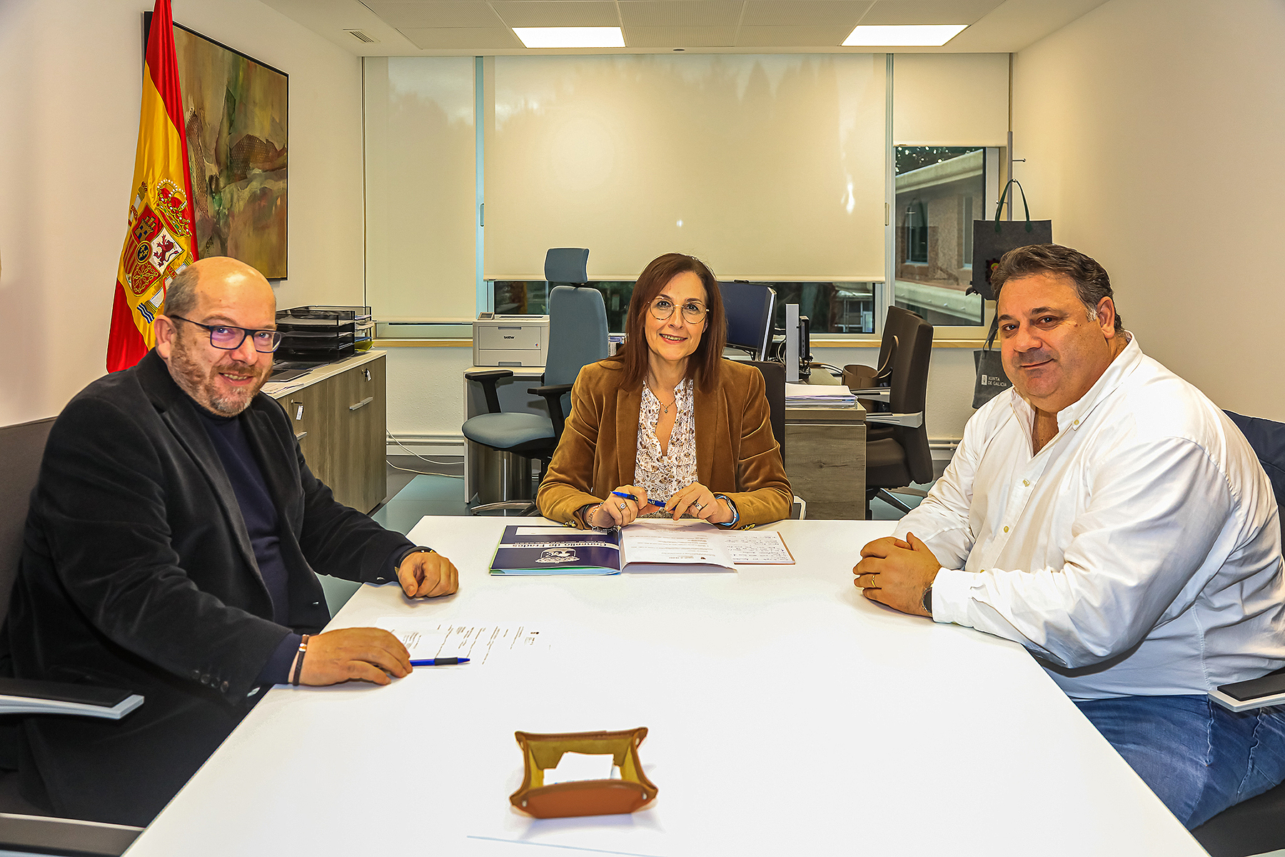 La Xunta ahonda en su colaboración con el Ayuntamiento de Frades