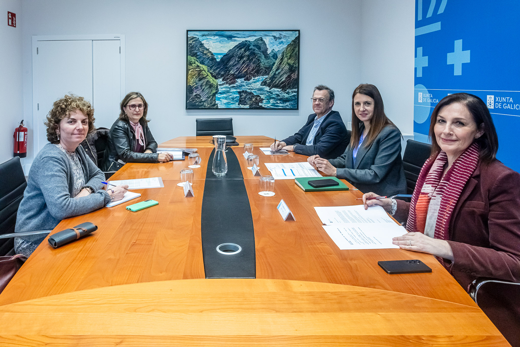 La Xunta y el Ayuntamiento de Oímbra avanzan en el desarrollo rural del municipio