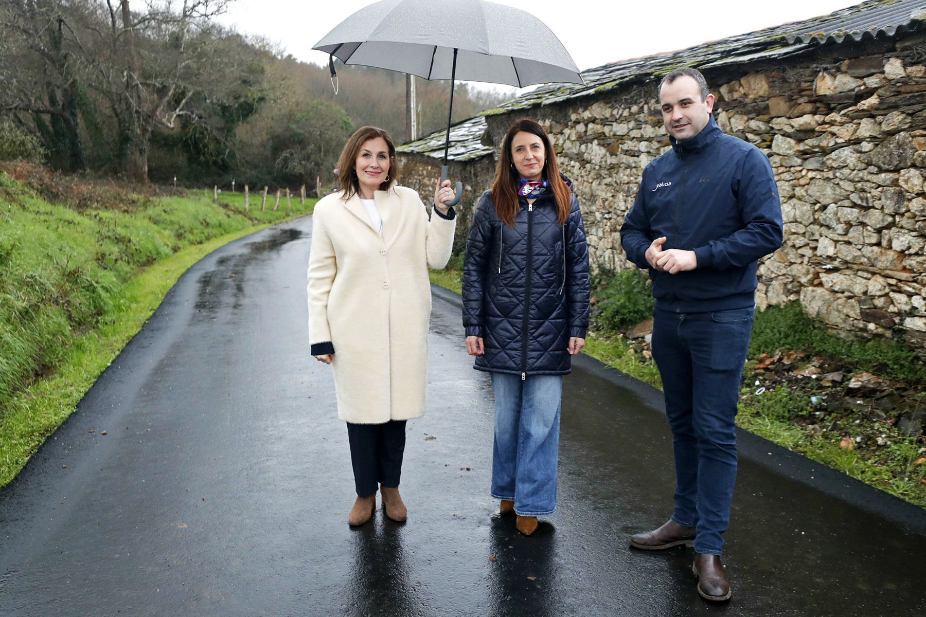 Medio Rural destinó más de 300.000 euros a la mejora de caminos en el ayuntamiento de Portomarín desde 2020