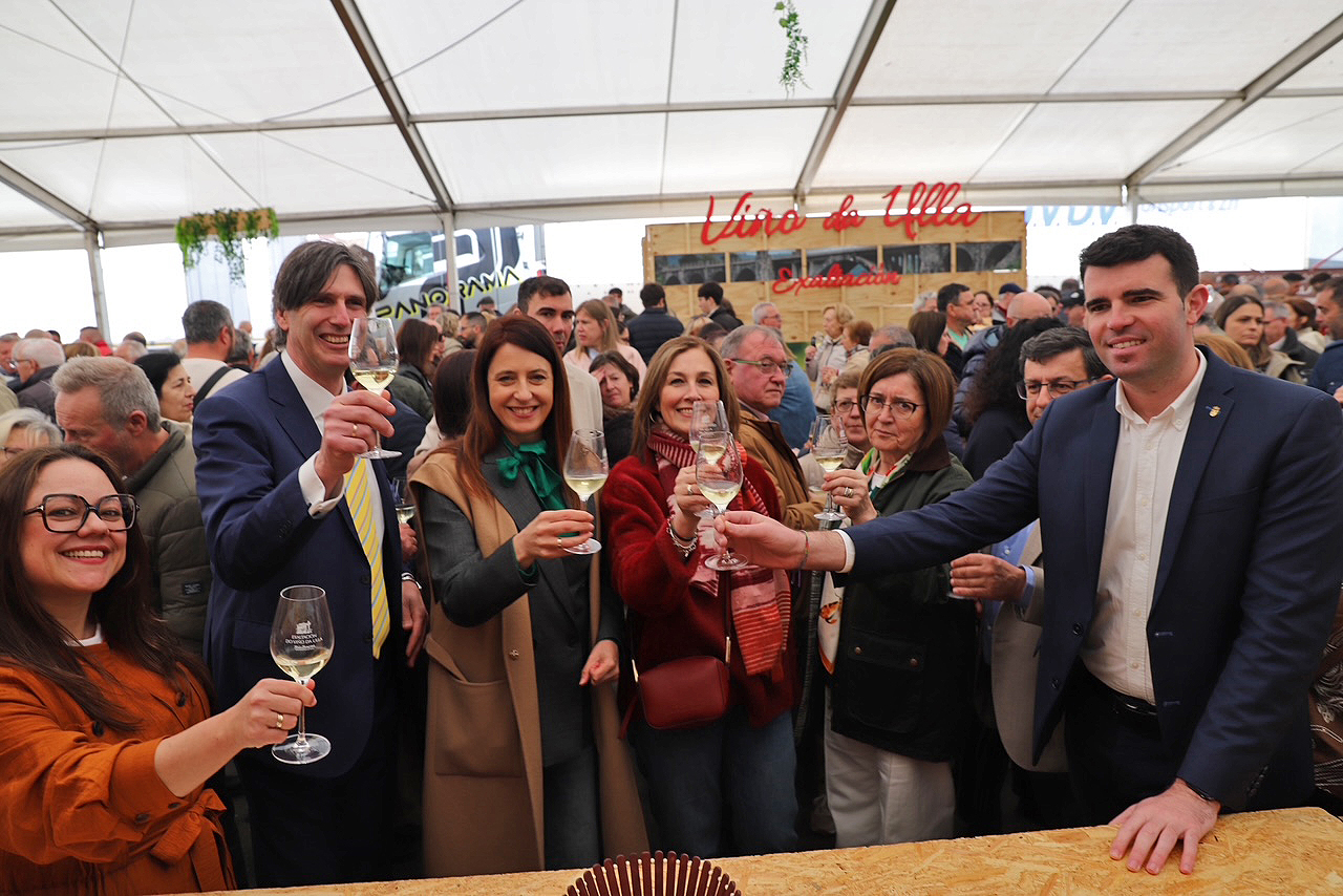 La Xunta reafirma su compromiso con el sector vitivinícola gallego en la XLIV Exaltación do Viño da Ulla