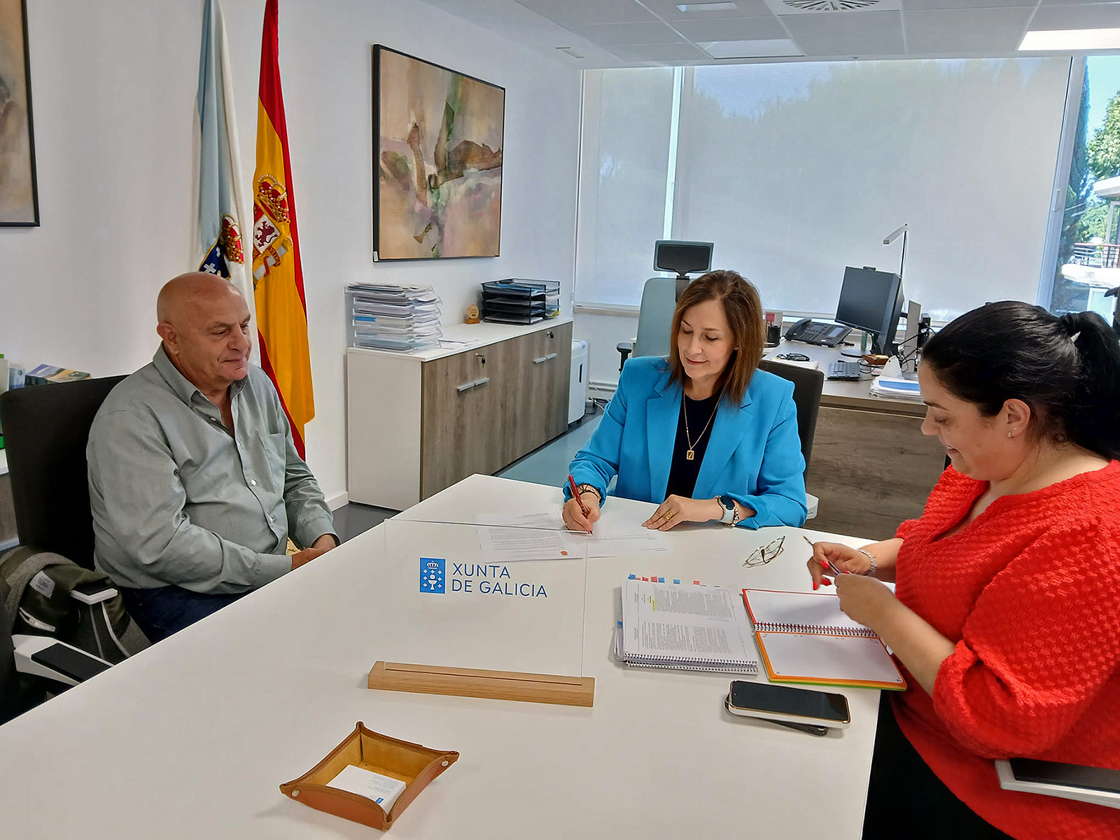 A consellería do Medio Rural avanza na mobilización de terras no concello de Touro