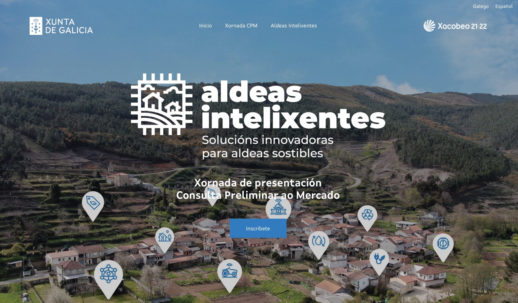 La Xunta recibe casi 170 propuestas en la convocatoria de consultas preliminares al mercado del plan de innovación de aldeas inteligentes