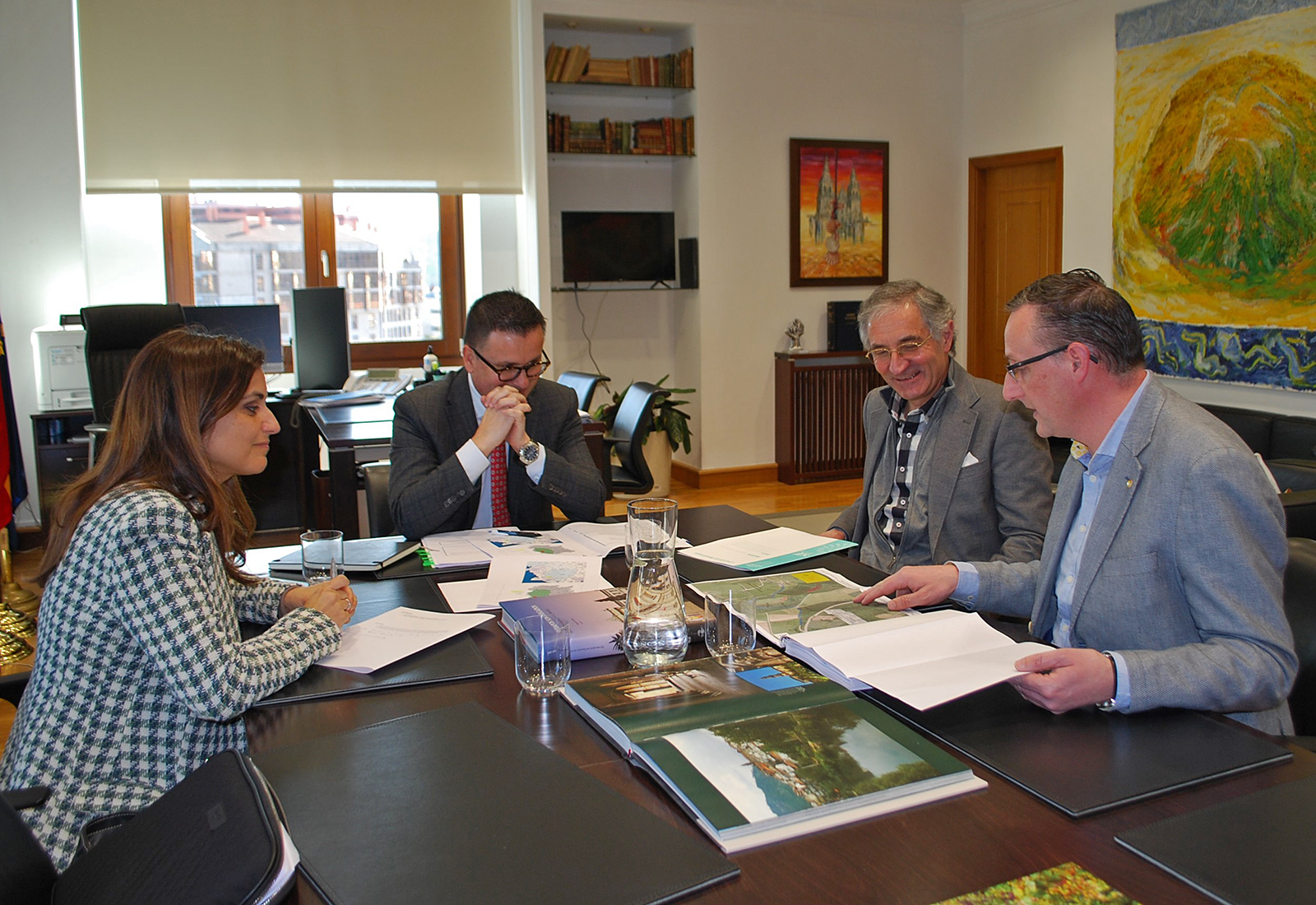 La Xunta y los Ayuntamientos de Mondoñedo y Riotorto avanzan en la mejora de infraestructuras