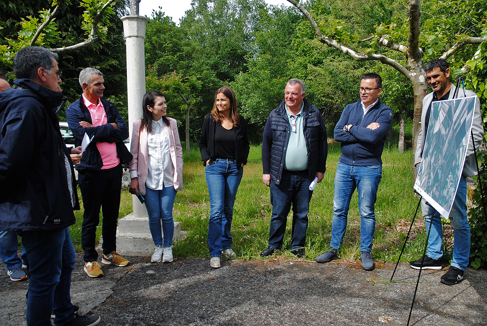 A Xunta e o concello do Saviñao estudan a implantación do polígono agroforestal de Xesto con preto de 96 hectáreas na parroquia da Broza